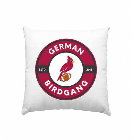 German Birdgang Logo - Kissen 40x40cm